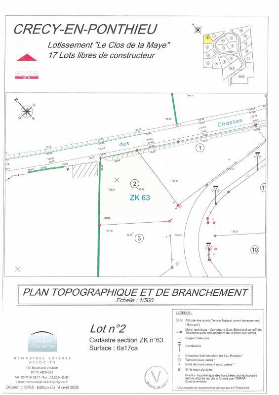 Terrain constructible - 617 m²