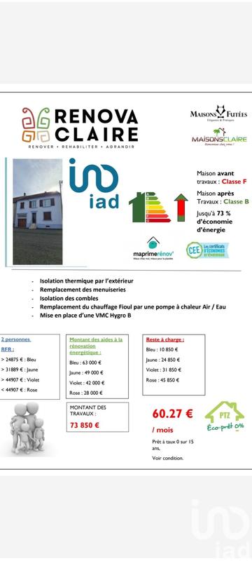 Maison - 150 m² - 8 pièces