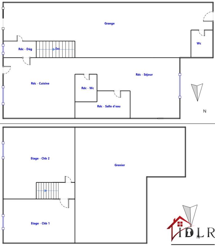 Maison - 99 m² - 3 pièces