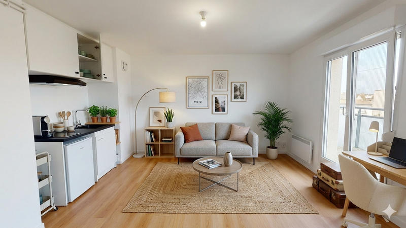 Appartement - 32 m² - 2 pièces