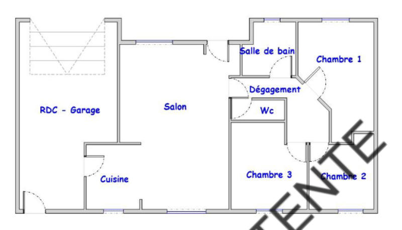 Maison - 98 m² - 4 pièces