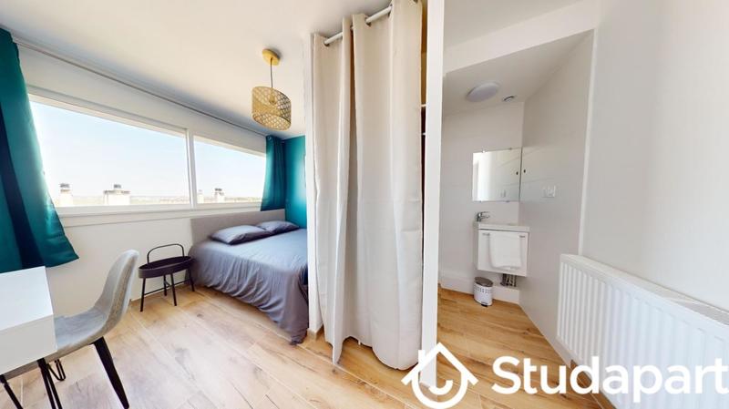 Chambre - 16 m² - 1 pièce