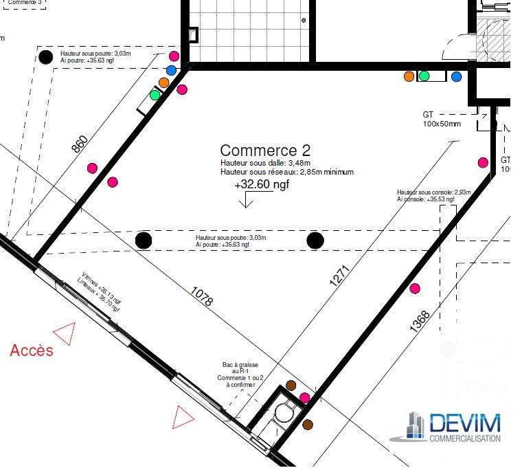 Local commercial - 132 m²