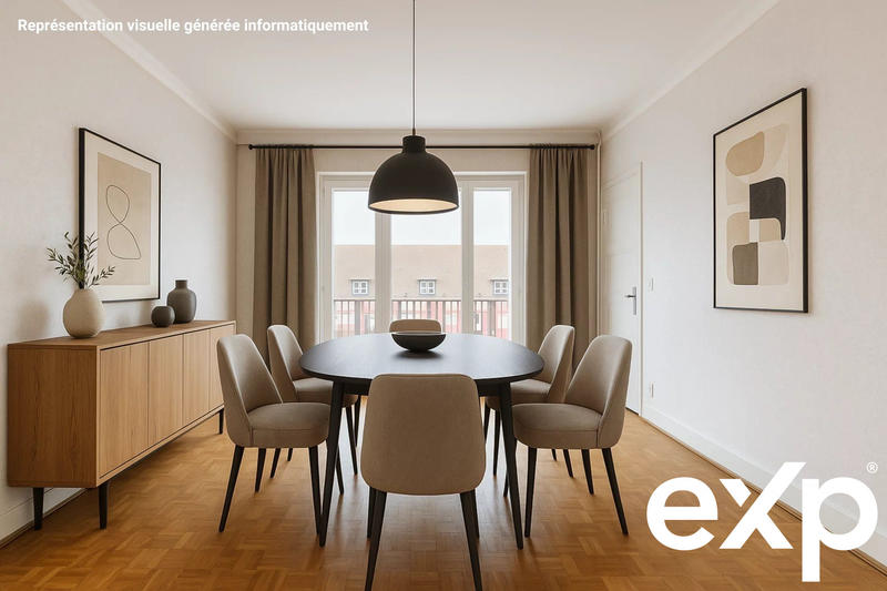 Appartement - 90 m² - 3 pièces