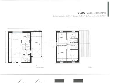 Maison - 80 m² - 4 pièces