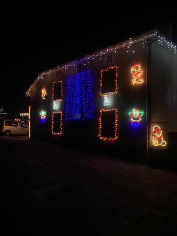Maison avec son décor magique