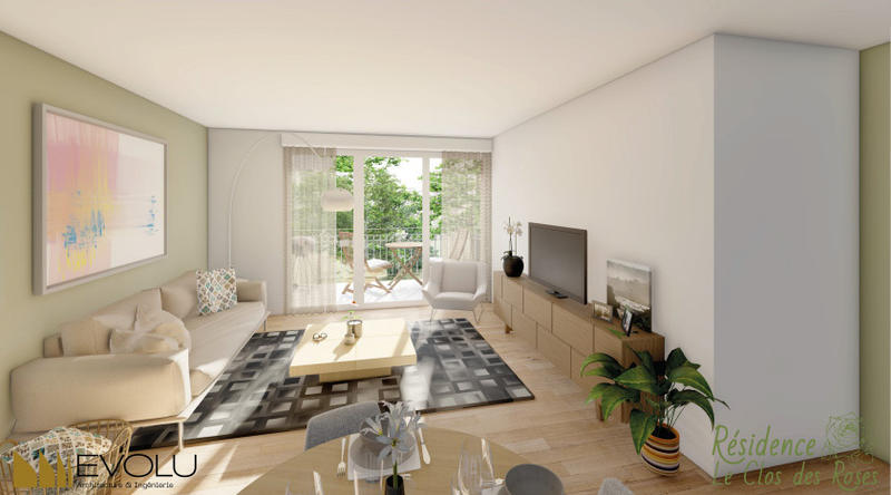 Appartement - 49 m² - 2 pièces