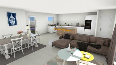 Maison - 90 m² - 5 pièces