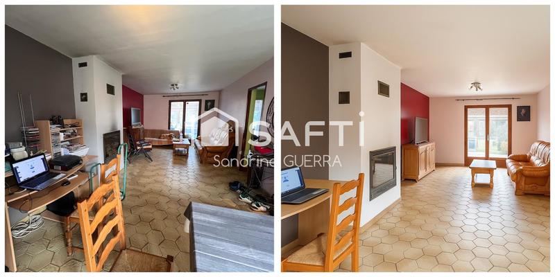 Maison - 125 m² - 6 pièces