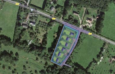 Terrain constructible - 1 680 m²