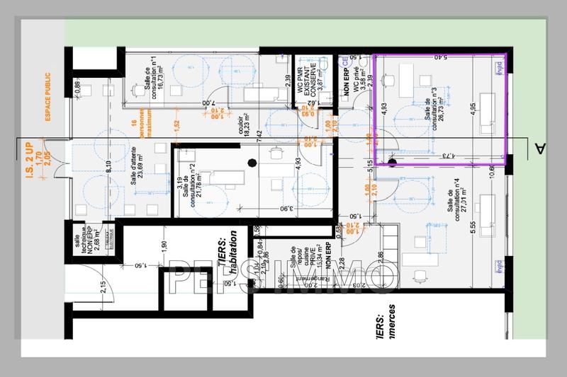 Local commercial - 27 m²