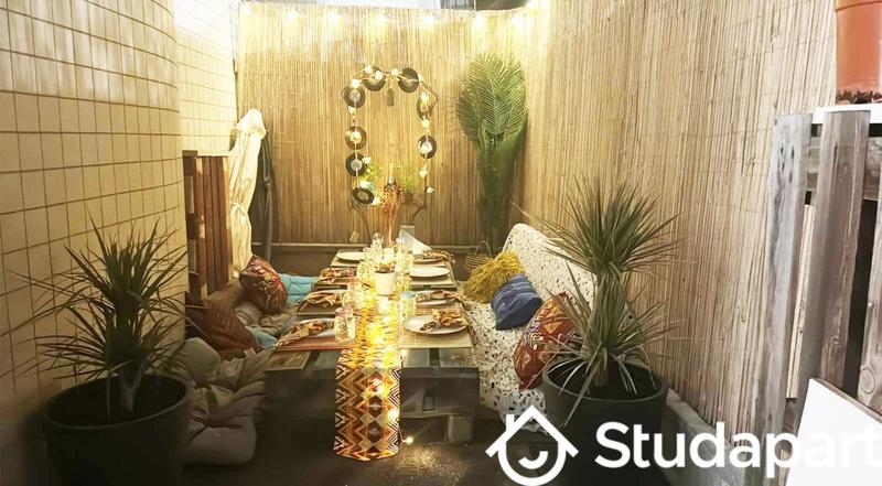 Chambre - 10 m² - 1 pièce