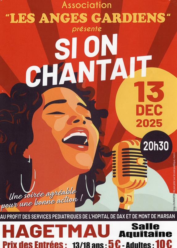 Concert &quot;Si on chantait&quot;