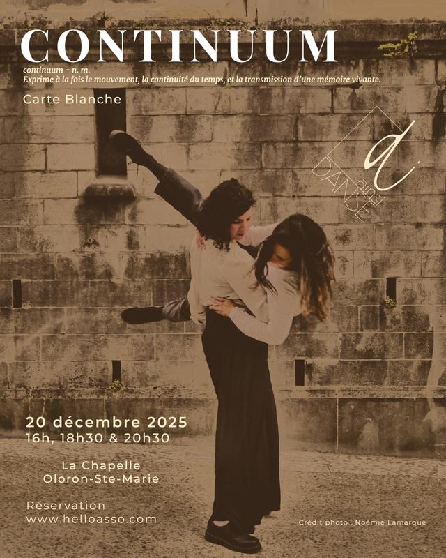 Spectacle de danse &quot;Continum&quot;