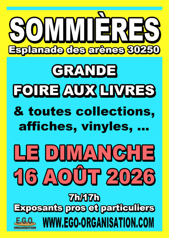 Grande foire aux livres et toutes collections