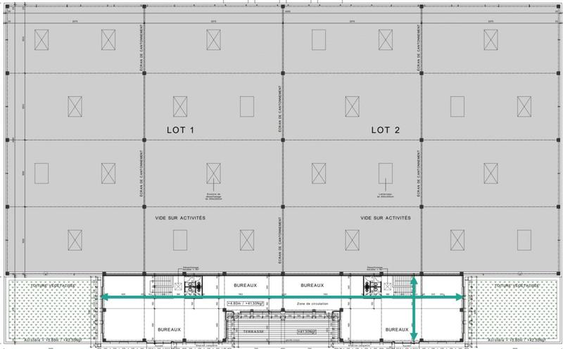 Local d'activité / Entrepôt - 2 364 m²