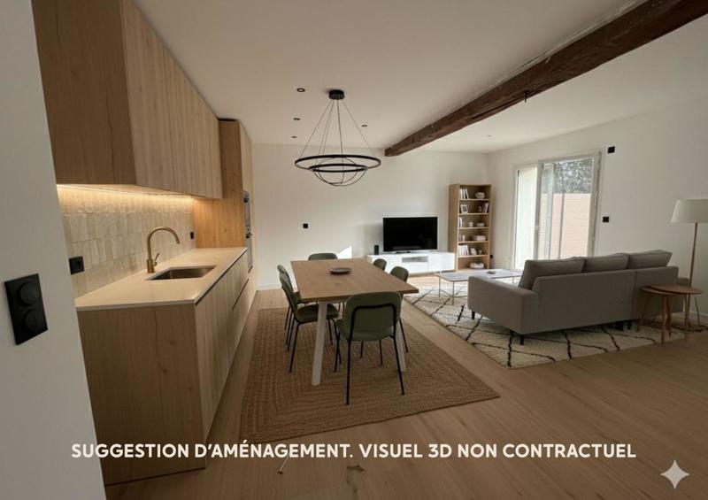 Appartement - 66 m² - 3 pièces