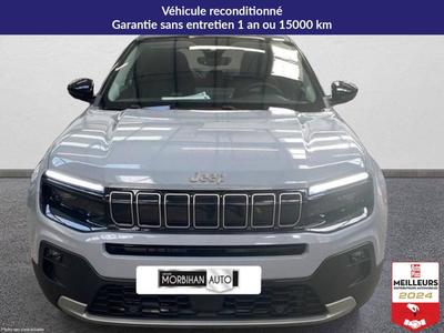 Jeep Avenger 1.2 turbo t3 110 ch e-hybrid bvr6 summit