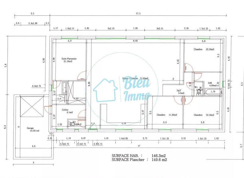 Terrain constructible - 2 489 m²