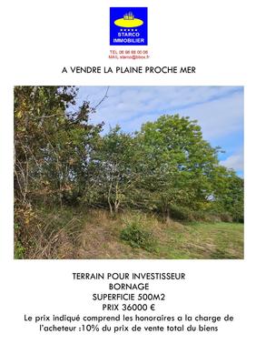 Terrain - 500 m²
