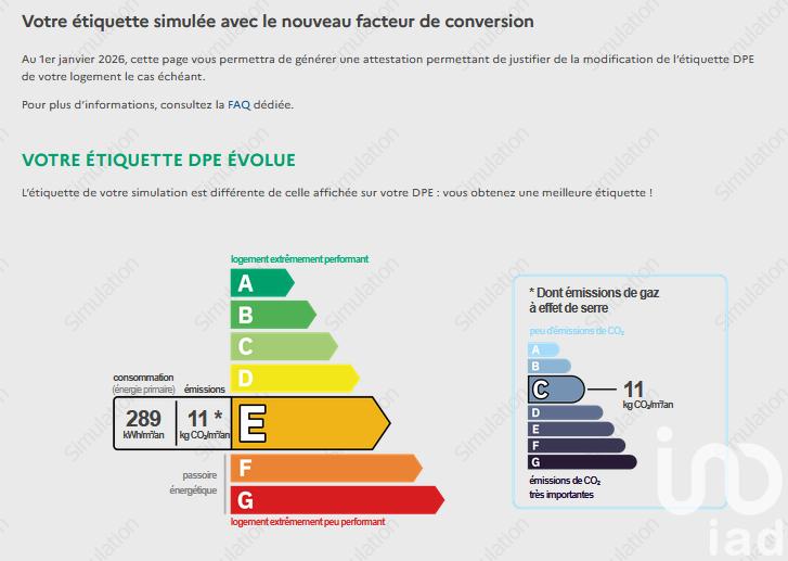 Appartement - 47 m² - 3 pièces