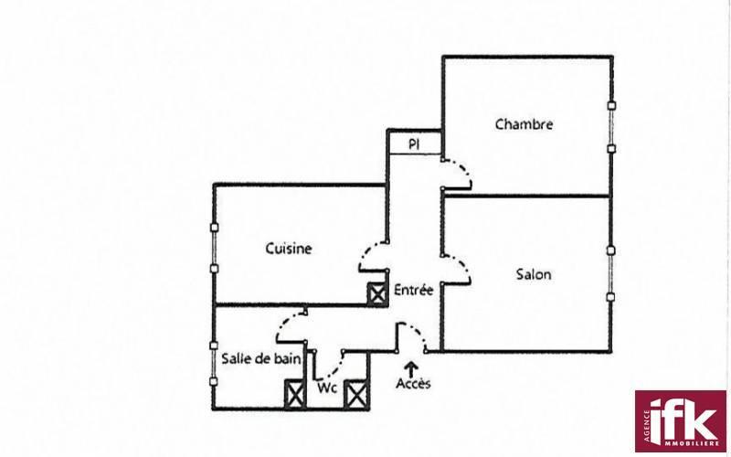Appartement - 47 m² - 2 pièces