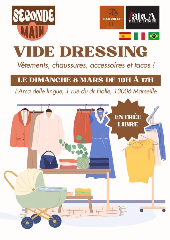 Vide-dressing : mode responsable, saveurs et ambiance hispanophone