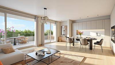 Appartement - 44 à 96 m² - 2 à 5 pièces