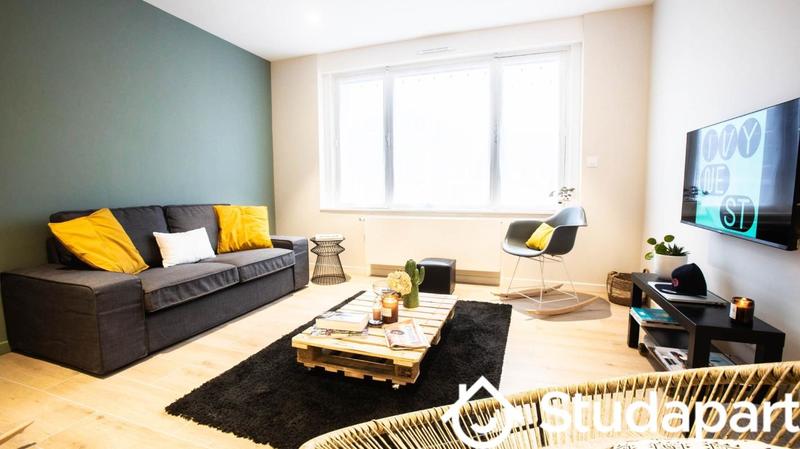 Chambre - 21 m² - 1 pièce