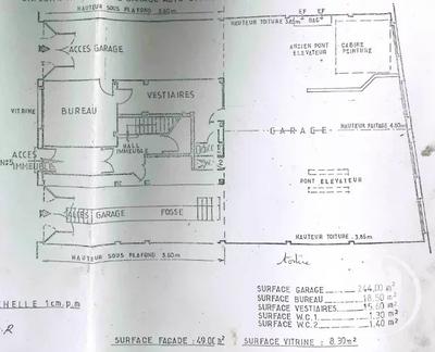 Entrepôt - 280 m² - 3 pièces
