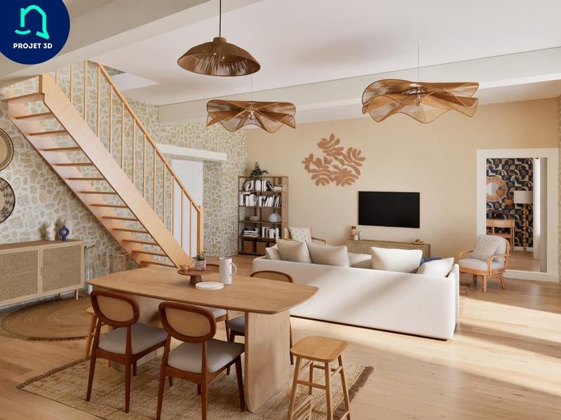 Maison - 92 m² - 4 pièces