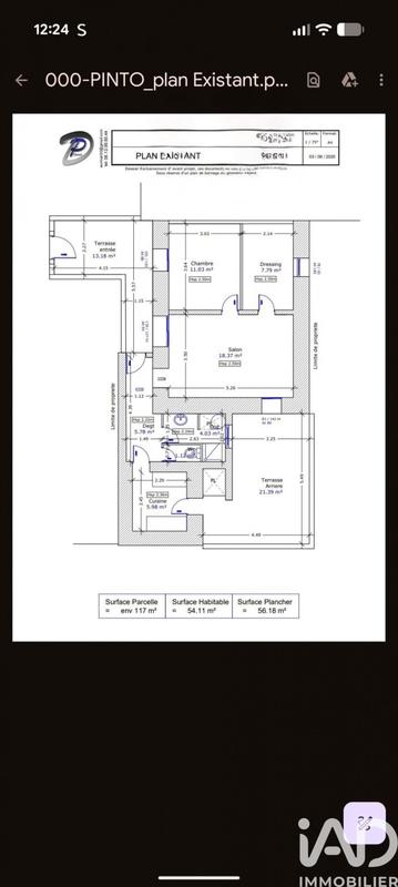 Maison de village - 55 m² - 4 pièces