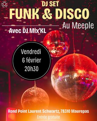 Dj Set Funk &amp; Disco au Meeple