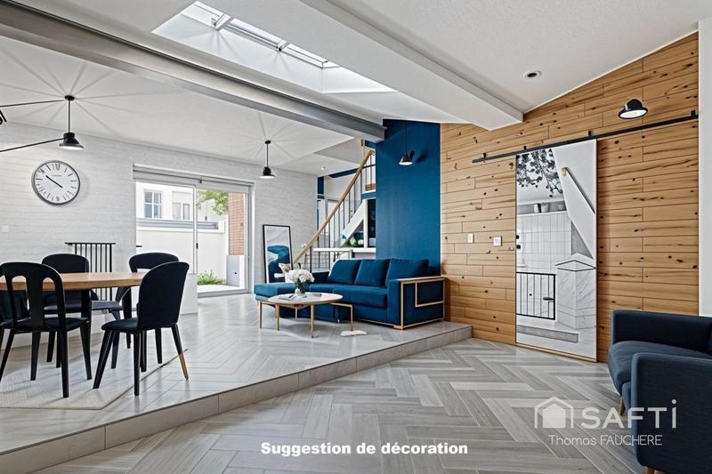 Maison - 115 m² - 5 pièces