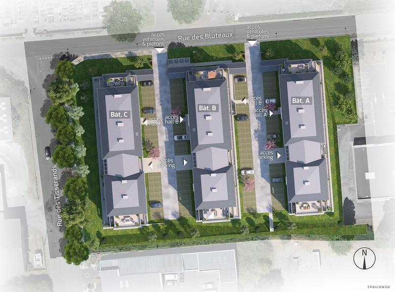 Appartement - 42 m² - 2 pièces