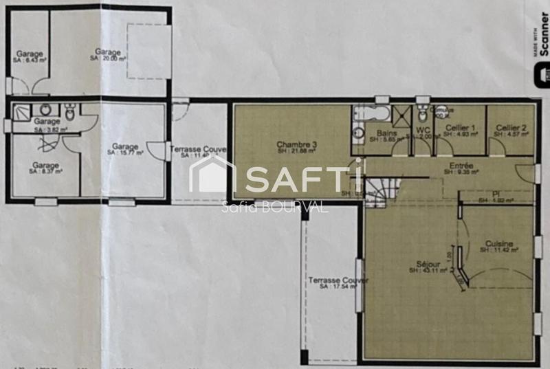 Villa - 190 m² - 6 pièces