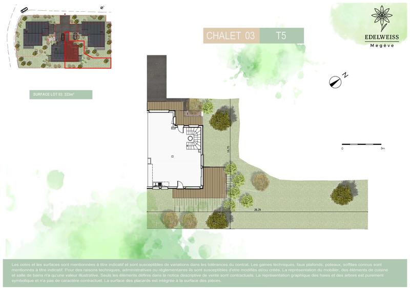 Châlet - 126 m² - 5 pièces