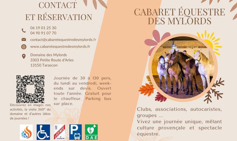 Spectacle 2026 du Cabaret Équestre des Mylords/"Les 4 Saisons des Chevaux"/