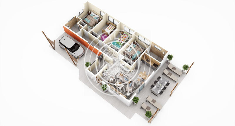 Maison - 86 m² - 4 pièces