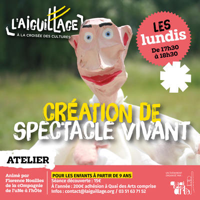 Atelier de création de spectacle vivant