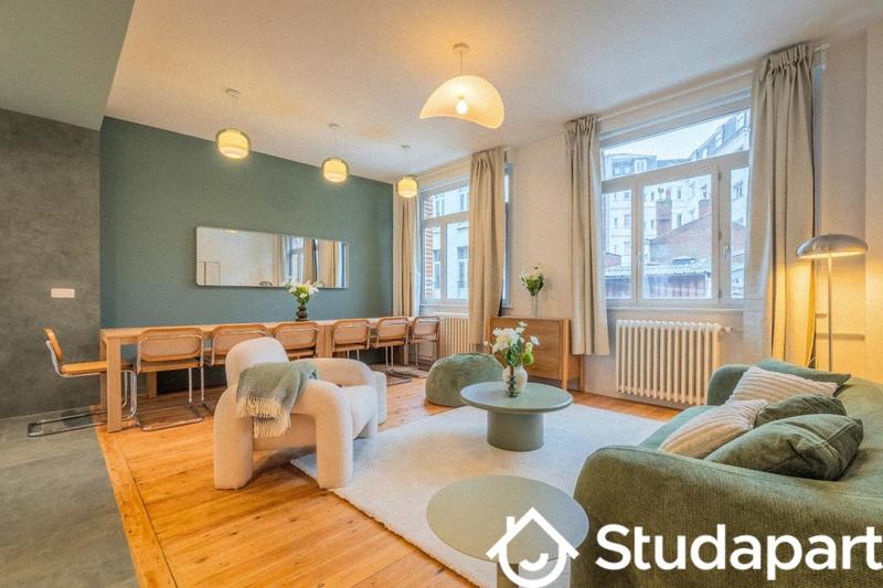 Chambre - 9 m² - 1 pièce