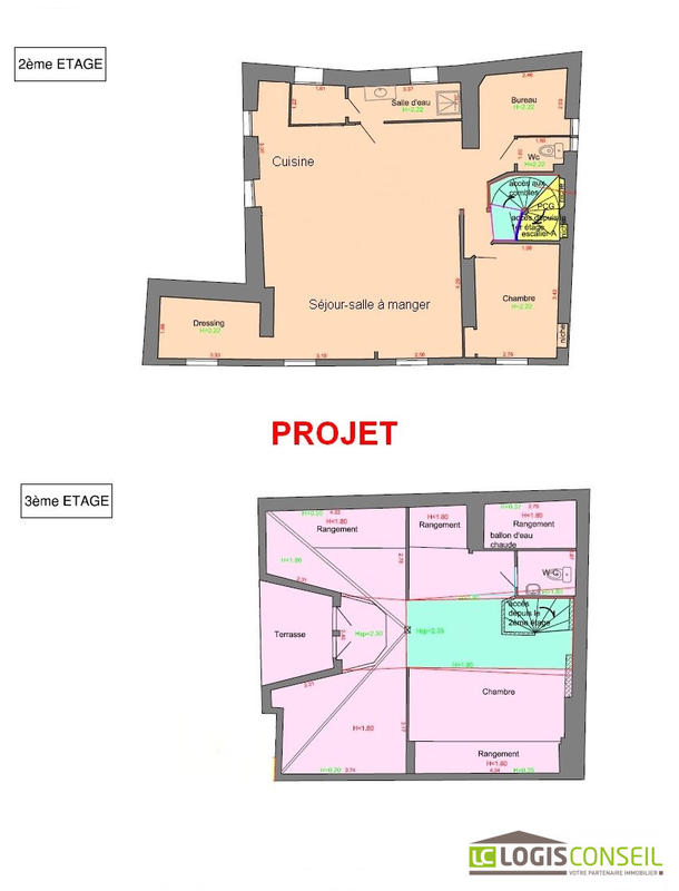 Duplex - 88 m² - 4 pièces
