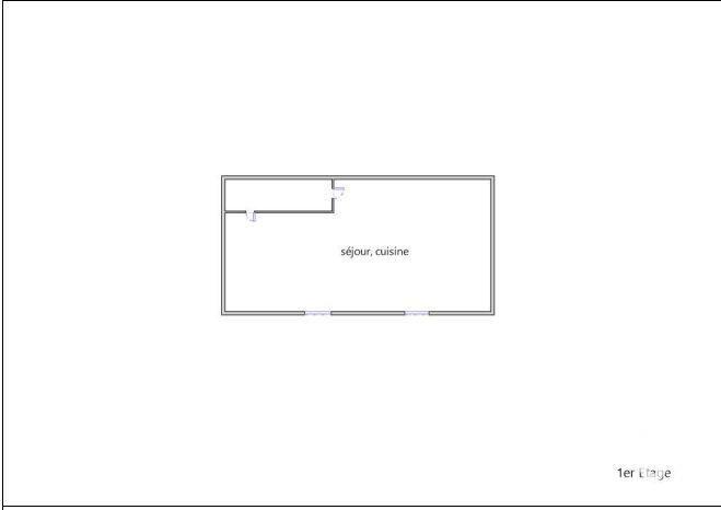 Maison - 52 m² - 3 pièces