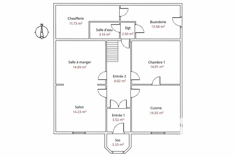 Maison - 162 m² - 8 pièces