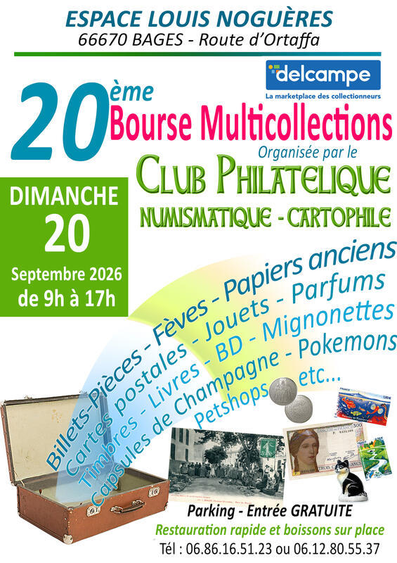 20eme bourse multicollections à bages (66)