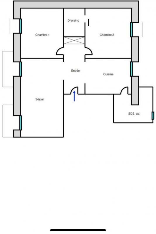 Appartement - 69 m² - 3 pièces