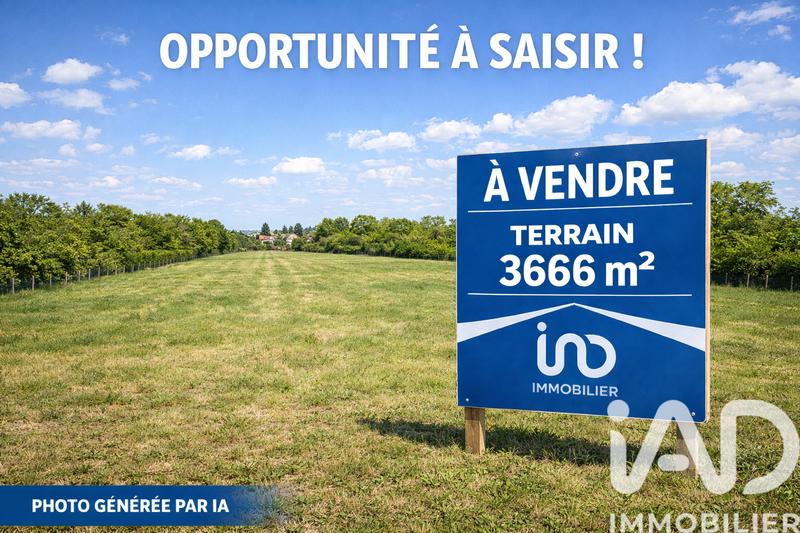 Terrain - 3 666 m²