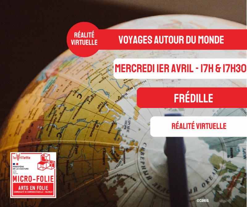 Micro-Folie : "Voyage autour du monde"