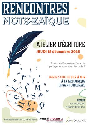 Rencontres Mots-Zaïque