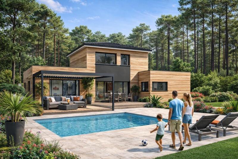 Terrain constructible - 1 250 m²